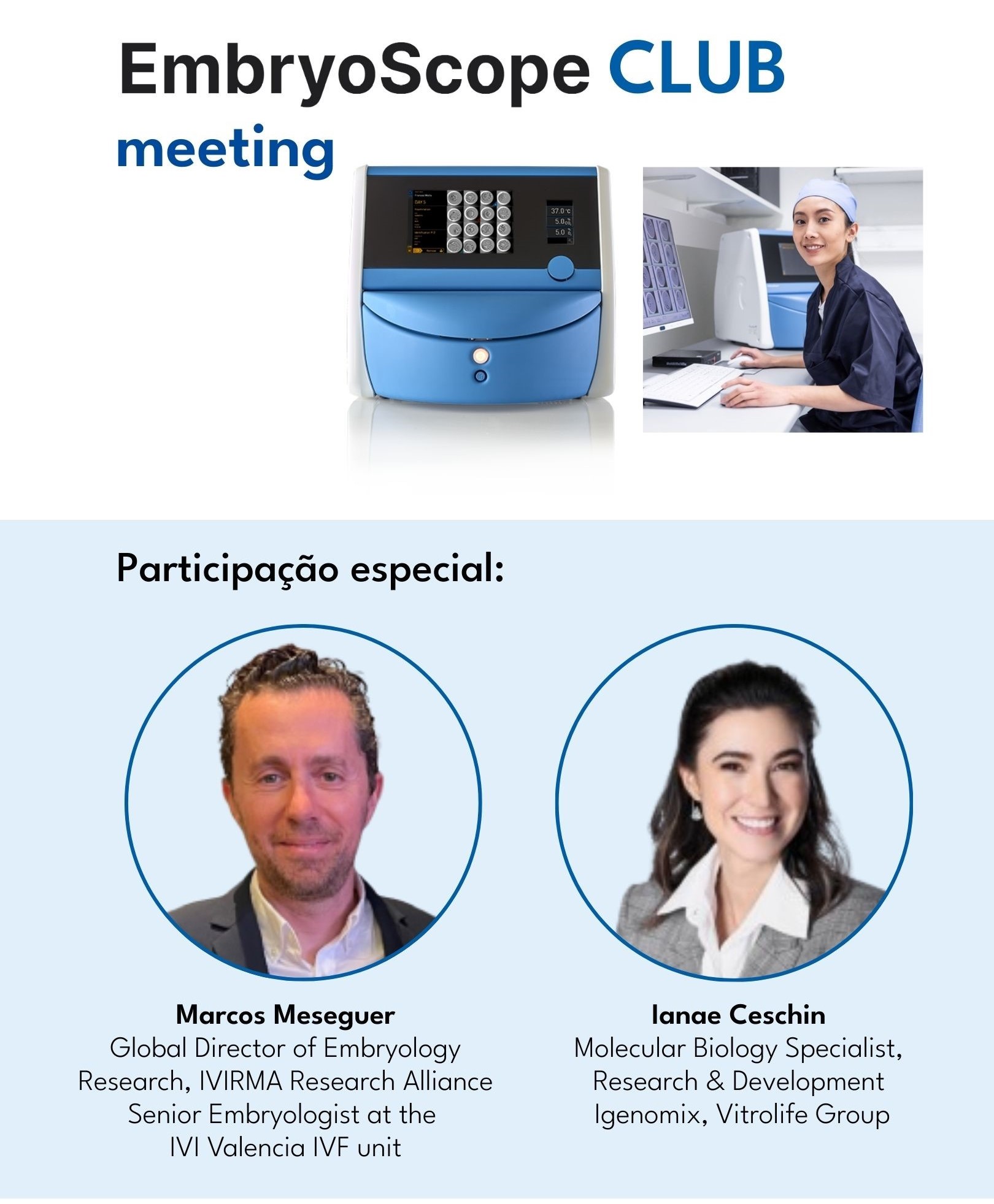 EmbryoScope Club Meeting
